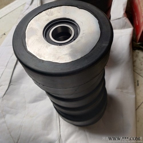 洪揚專業(yè)定制 鐵芯包膠輪 橡膠包膠軸承滾輪 橡膠包膠滾輪加工 鐵芯包膠滾輪 橡膠包膠驅動輪 可定制